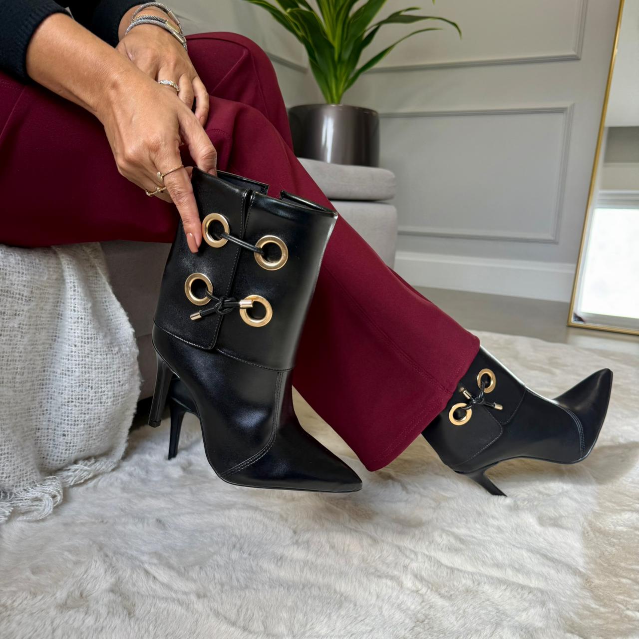 BOTA BEBECÊ 6126151 PRETO