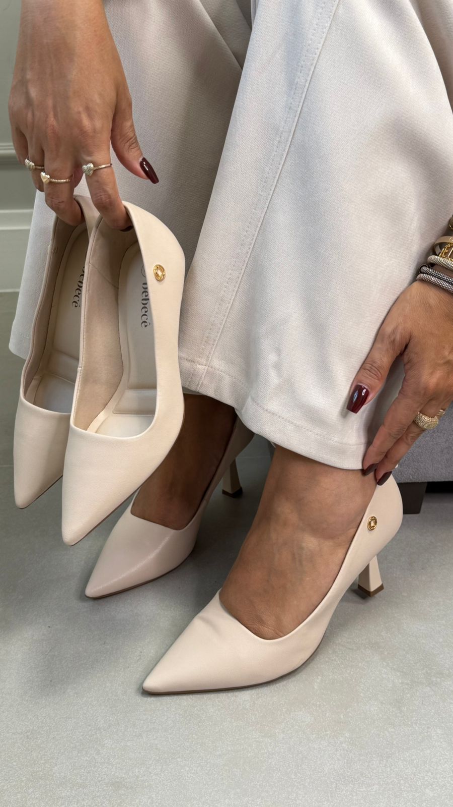 SCARPIN BEBECÊ 7041728 AVEIA