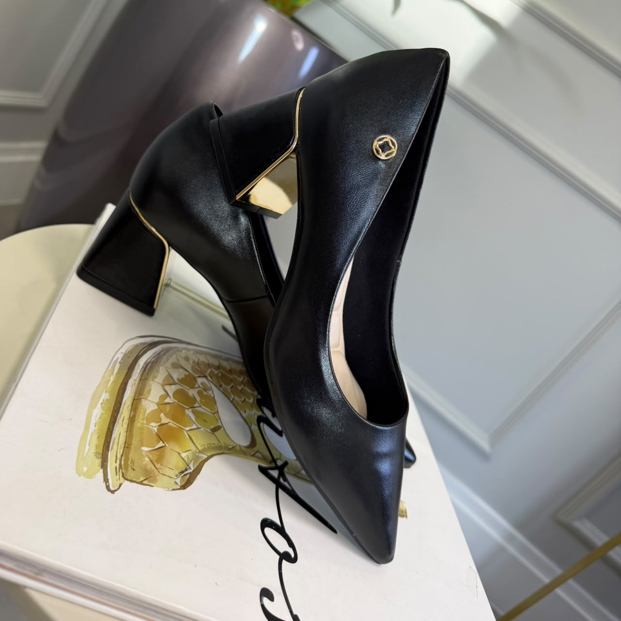 SCARPIN BEBECÊ 3862605 PRETO