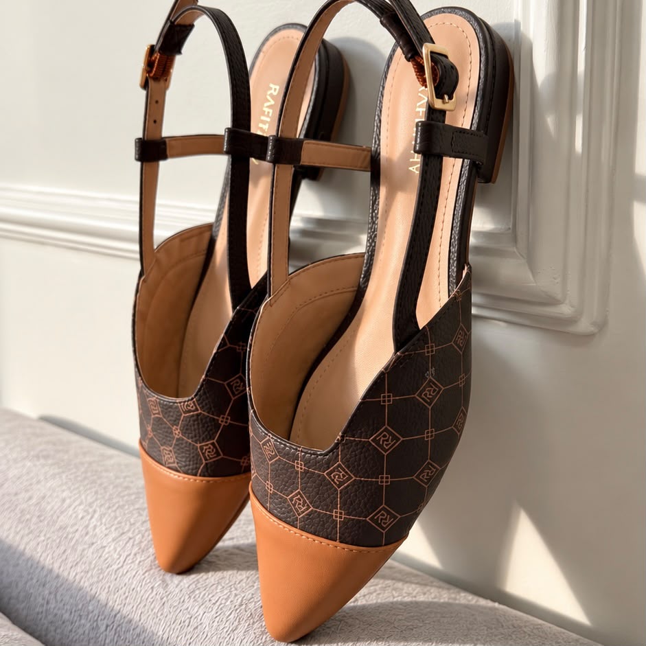 SLINGBACK RAFITTHY 18004 MONOGRAMA