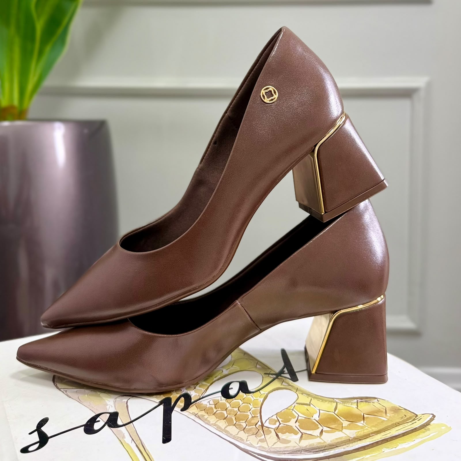 SCARPIN BEBECÊ 3862605 CACAU