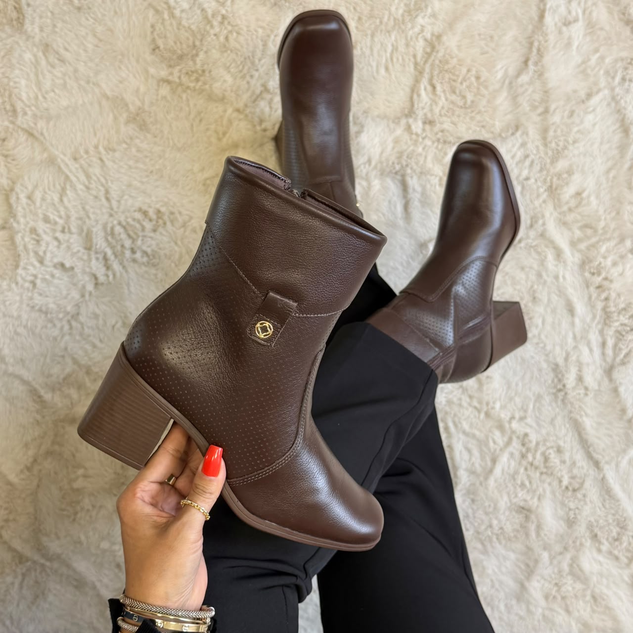 BOTA BEBECÊ 6212104 CACAU