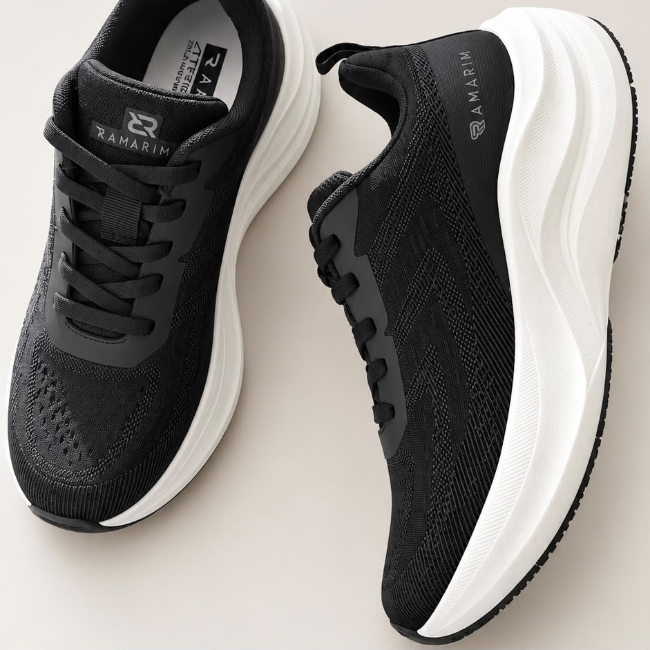 TÊNIS RAMARIM RUNNING 75131 PRETO
